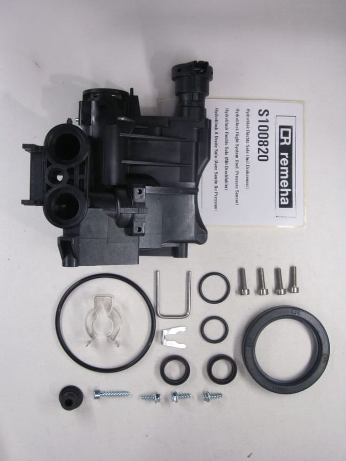 Remeha Hydroblock rechts met Drukvoeler, S100820