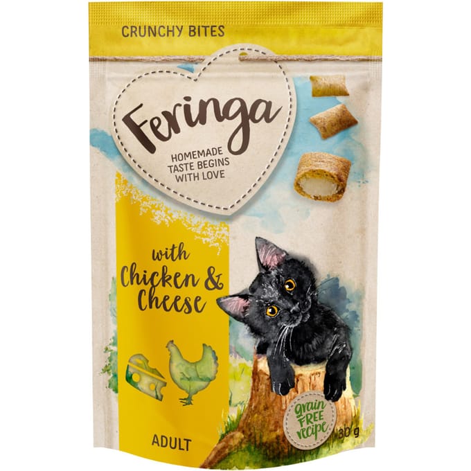 Feringa Crunchy Bites Kip & Kaas - 30 g