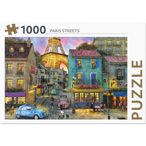 Rebo legpuzzel - Paris Streets - 1000 stukjes - Premium Quality