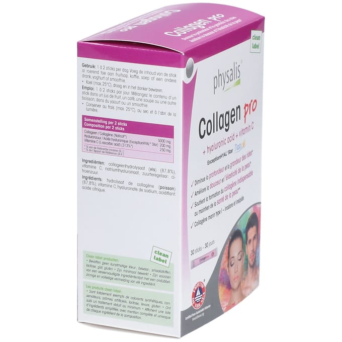Physalis Collagen pro sticks 30 Stuks