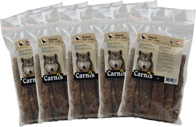 Gans vleesstrips 5 x 150g