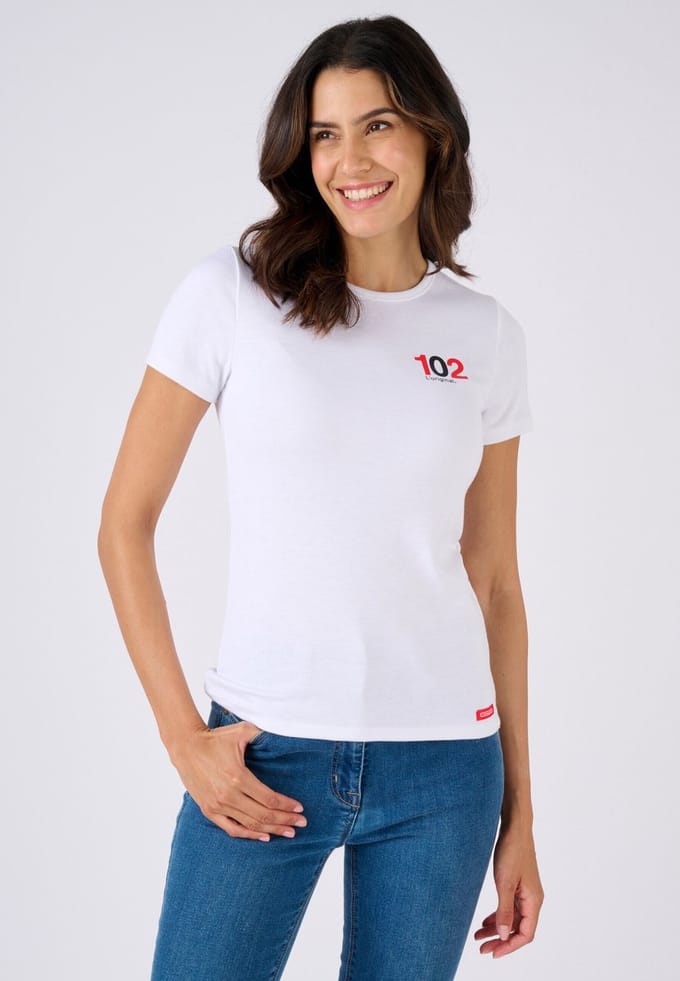 Damart - T-shirt 102 L'original. - dames - Dames - Wit - 38-40 (S)