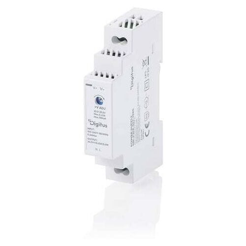 DIGITUS - power supply - 24 V step-shape ultra-slim class II - 15 watt Voeding - 15 Watt - 80 Plus