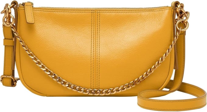 FOSSIL Schoudertas Jolie Hand Bag Yellow Geel