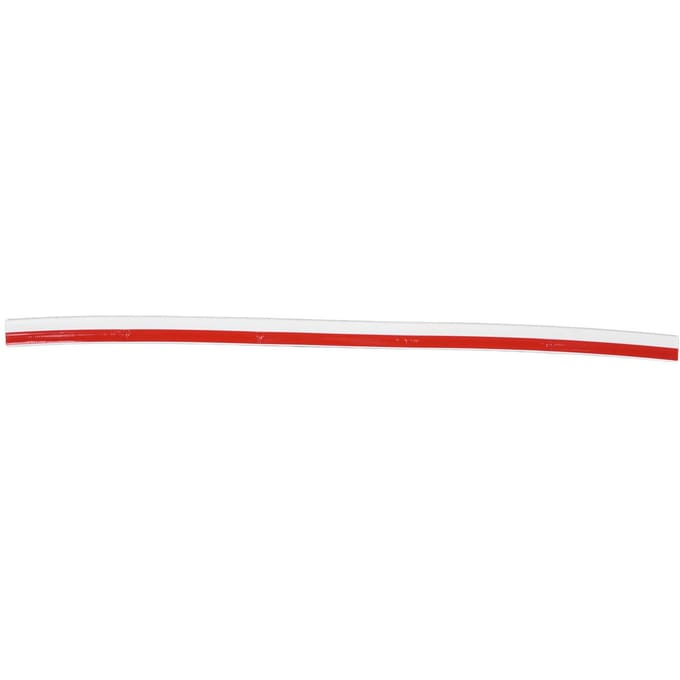 Deur Afdichtingstape Winddicht Stofdicht Geluiddicht Siliconenrubber Afdichtingsstrip voor Binnen 23 mm white