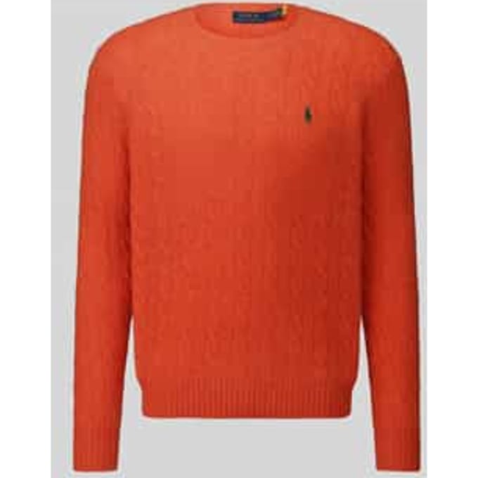 Regular fit pullover van mix van wol en kasjmier