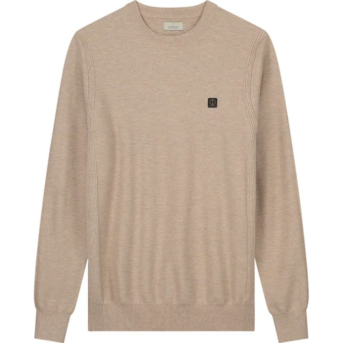 Dstrezzed Pullover Beige Melange - Maat L - Heren - Pullovers