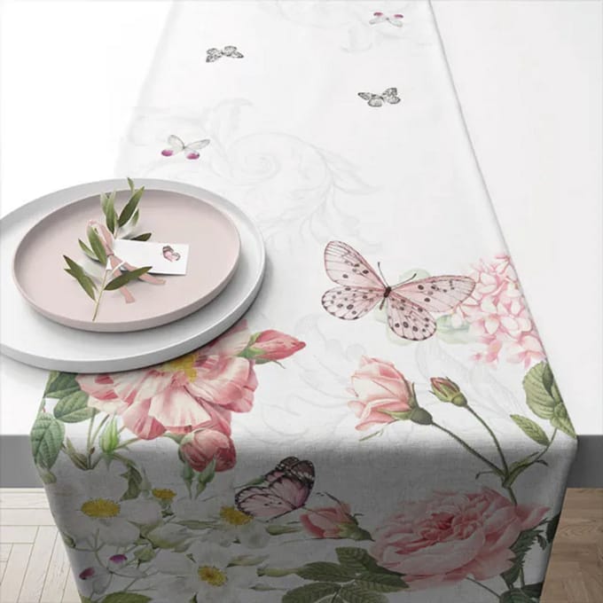 Ambiente - Tafelloper 40x150cm - Amelia white