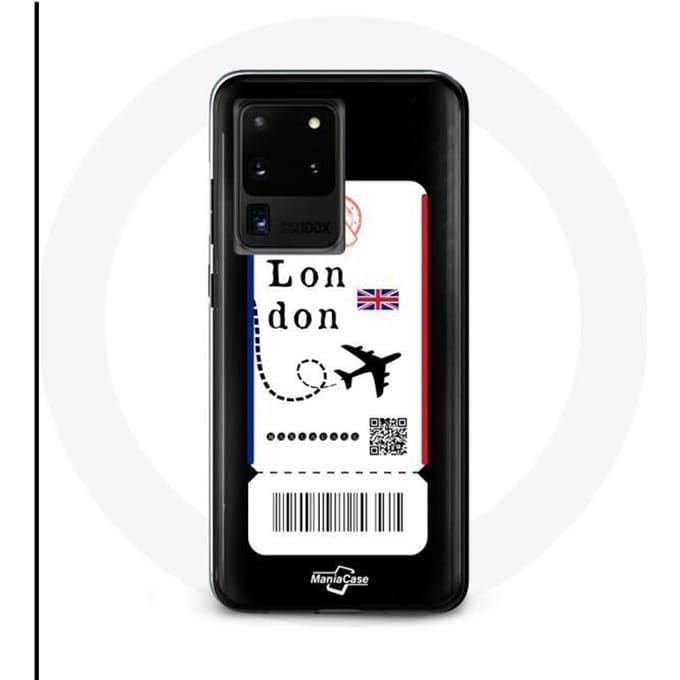 Hoesje voor Samsung Galaxy S20 Ultra Londen vliegticket