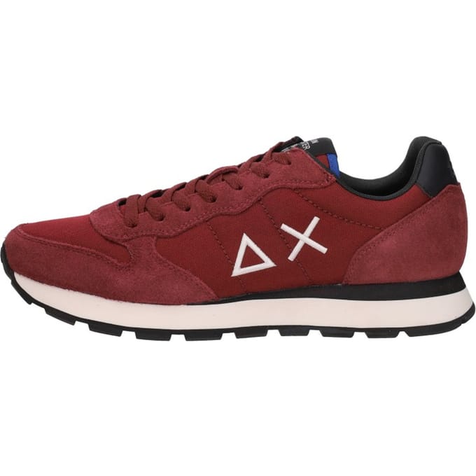 SUN68 Tom Solid, Heren bordeauxrode Sneakers 46 bordeaux