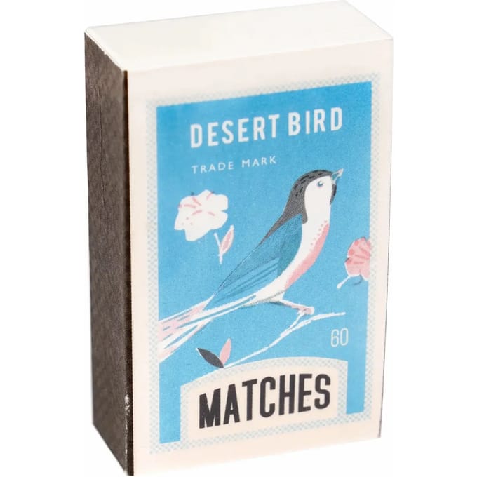 Matchbox notitieblok Rex London Oiseau Du Désert