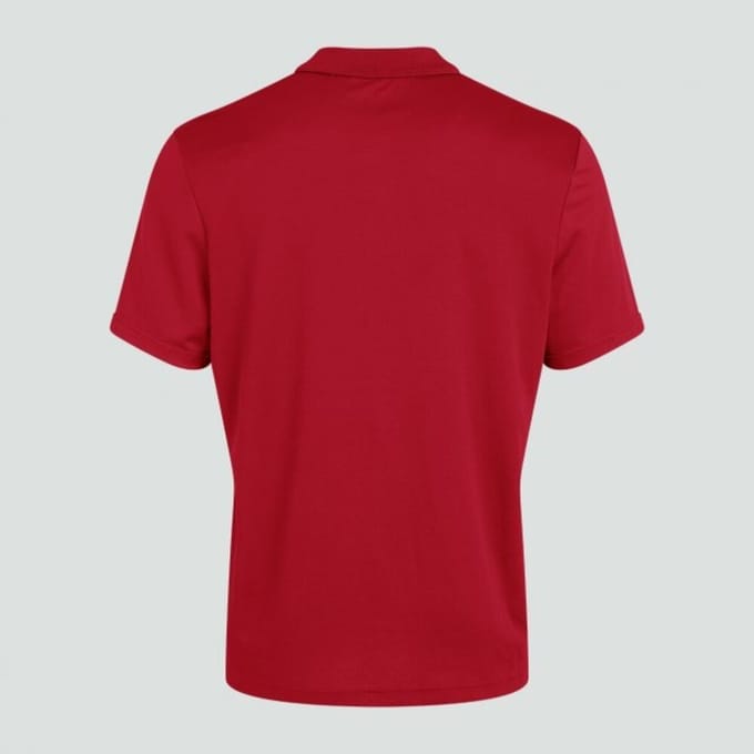 Canterbury Heren Club Dry Poloshirt (Rood)