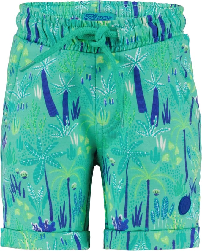 4PRESIDENT Korte Broek Jongens Short - Marine Green - Maat 74