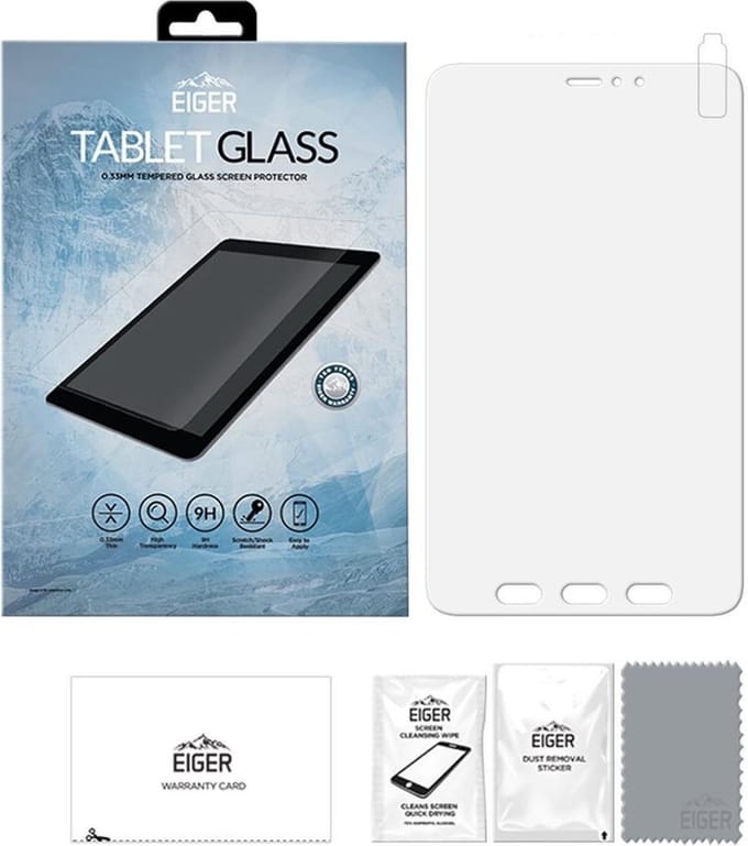 Eiger Samsung Galaxy Tab Active 3 Tempered Glass Case Friendly Plat