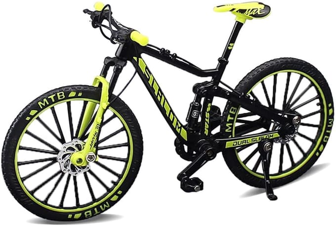 Decoratieve Mini-Fiets voor Vingerfiets - Perfecte Mountainbike Accessoire