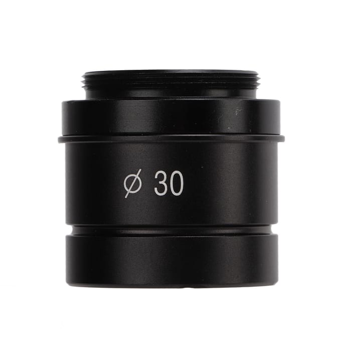 Adaptateur d'objectif à monture C standard pour appareil photo numérique 23,2 mm 30 mm Bague adaptatrice black