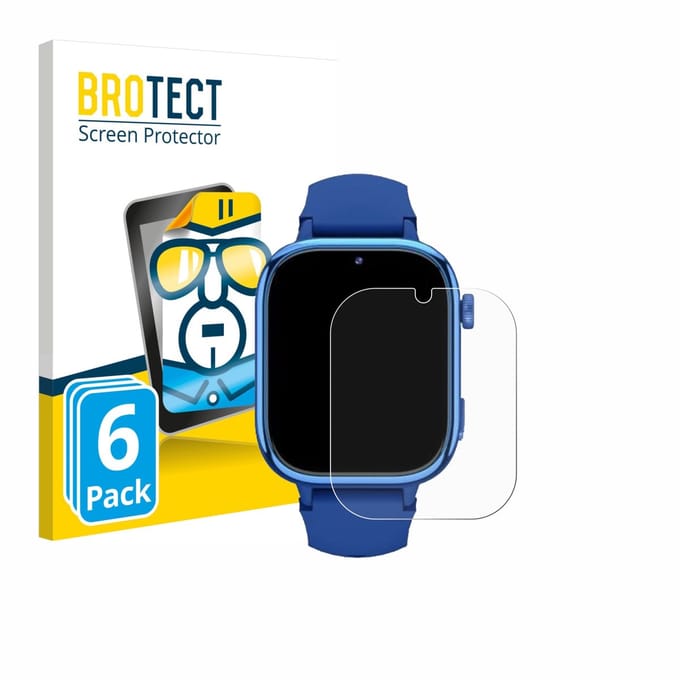 BROTECT - Screenprotector voor T40 / T12 - Folie Beschermfolie transparant 6 Stuks
