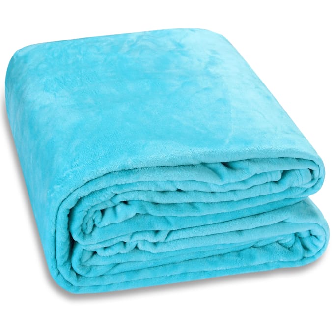 Monzana Premium Deken 200x150cm - Blauw - 300g/m²
