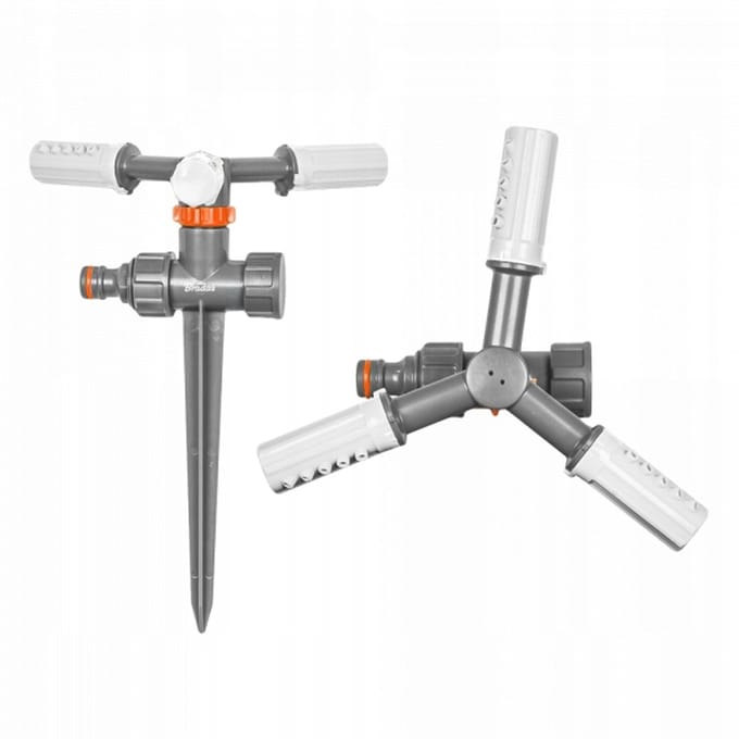 Bradas 3-armige Rotor Sproeier op Prikker - 109m²