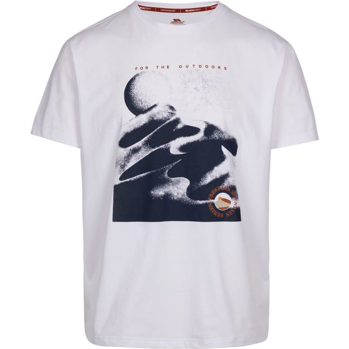 Trespass Heren Sagnay T-Shirt (Wit)