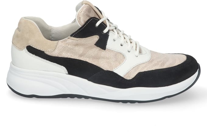 Durea 6317 Sneaker Zwart/Platin H
