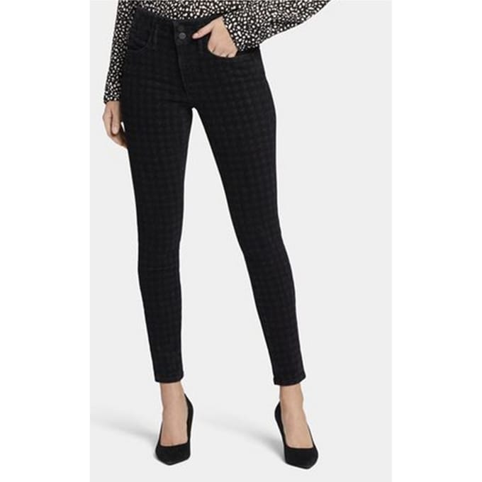 Ami Skinny Jeans Pied-De-Poule Premium Denim | Houndstooth