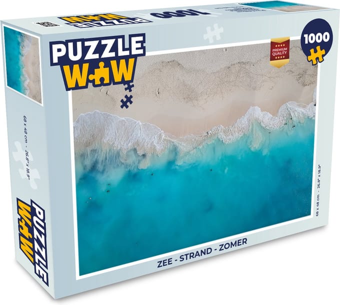Puzzel Zee - Strand - Zomer - Legpuzzel - Puzzel 1000 stukjes volwassenen