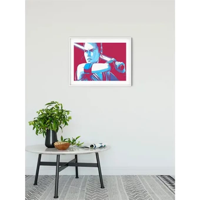Komar Poster Star Wars Gezichten Rey 30 X 40 Cm