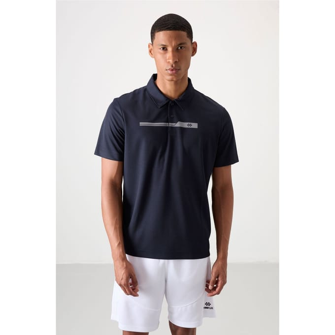 Heren Polo Kraag Knop T-shirt