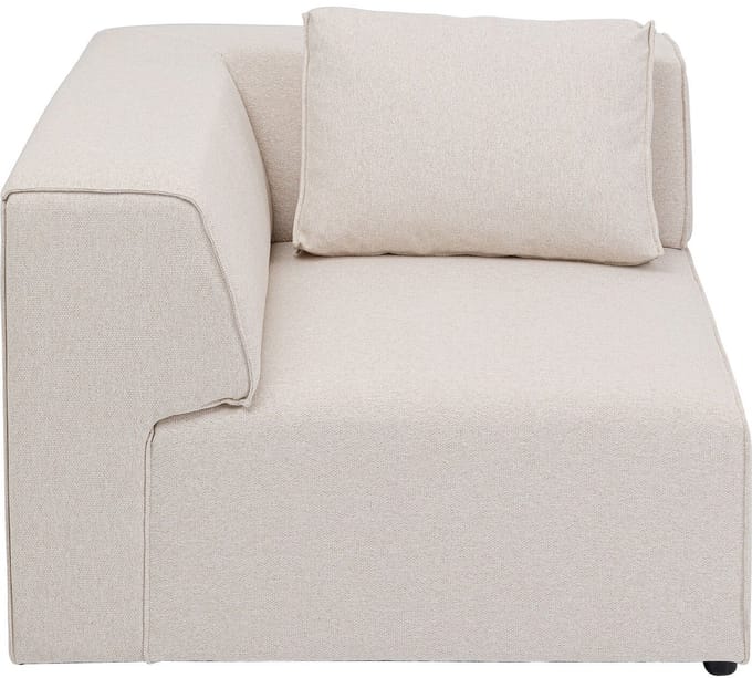Hoek sofa Infinity links creme Kare Design