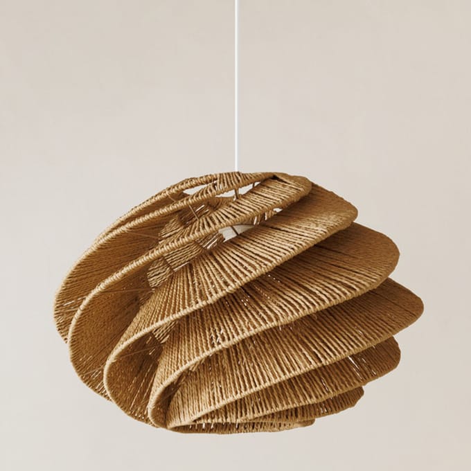 Eazy Living Hanglamp Ø 54 cm Vick Bruin