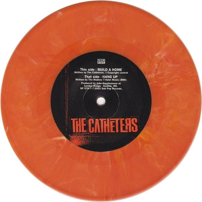The Catheters - Build A Home (7" Single) (Coloured Vinyl)