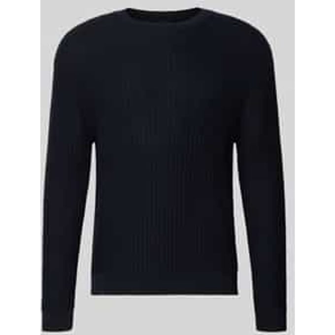 Slim Fit trui met brei-look