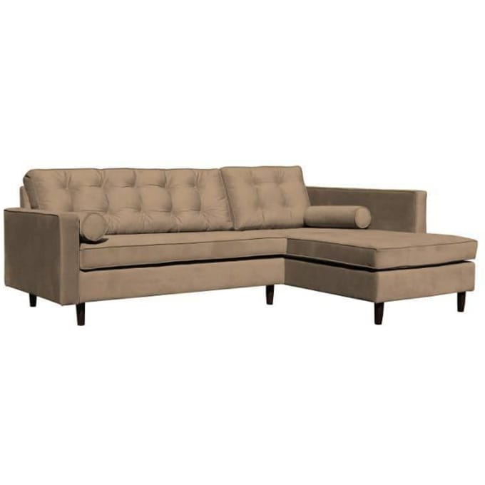 Hoekbank Vancouver rechts velvet | Ropez