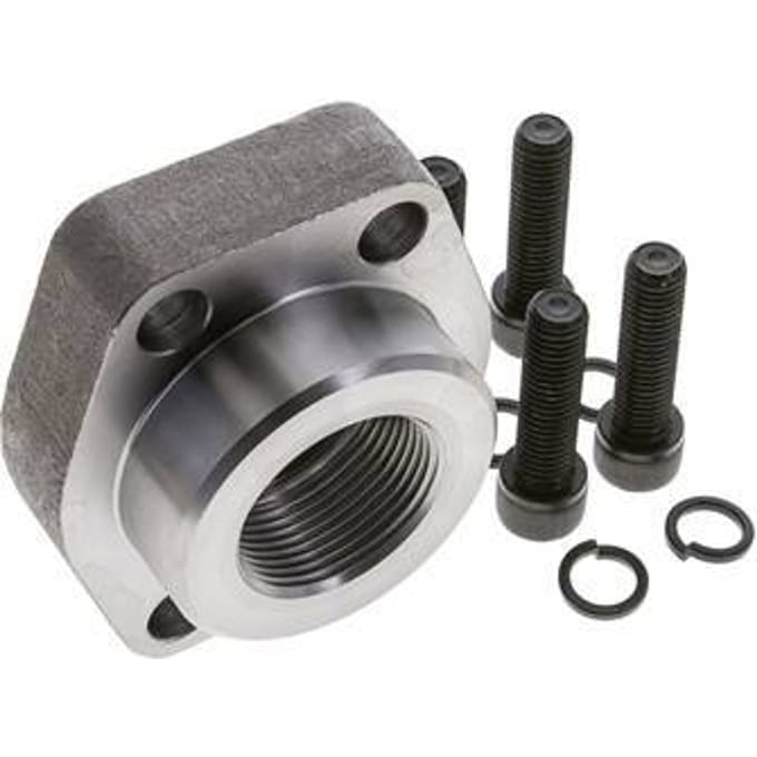 2'' SAE Flens 3000 psi Blank staal met G1-1/4'' Binnendraad ISO 6162-1
