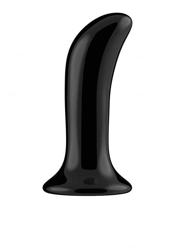 Chrystalino by Shots - Prickly - Smooth Glass G-Spot Vibrator with Remote Control