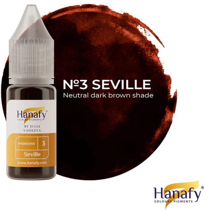 Hanafy Pigment by Julia Vasileva No.3 – Seville - Bohemian Brows
