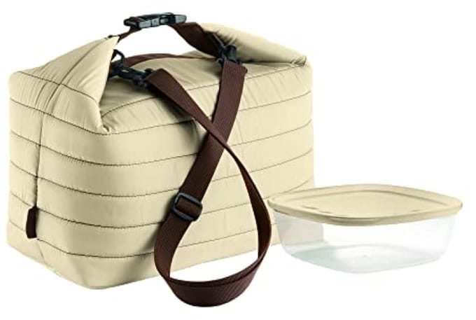 Grote Verwarmingszak Set met Container, 30 x 18 x 30 cm, 1400 cc - Klei