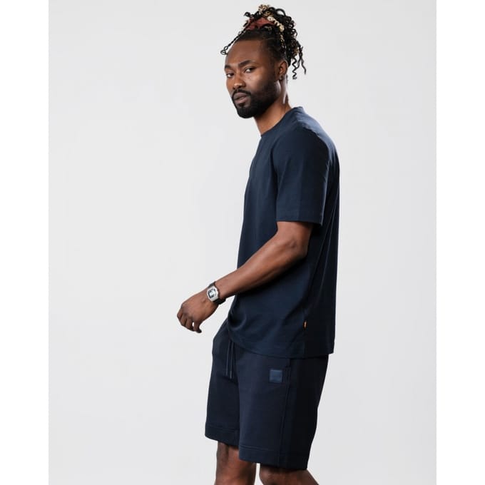 BOSS Orange TChup Heren Crewneck T-shirt met Klein Logo