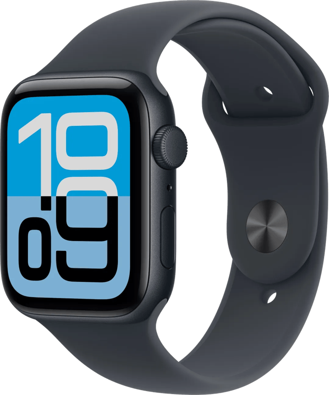 Apple Watch SE 3 - Wifi - 44mm - Midnight Aluminium Case with Midnight Sport Band - S/M