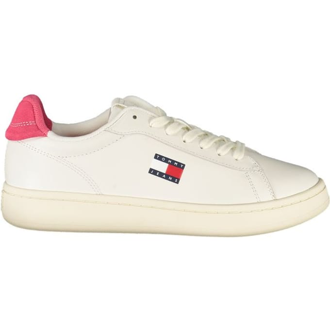 Tommy Hilfiger Bianco Polyurethaan Dames Sneaker