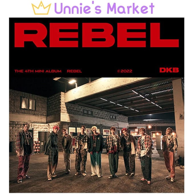 DKB - REBEL / 3e Mini Album no poster red