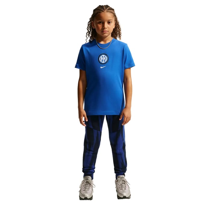 Nike T-shirt Kinderen Inter Mediolan Blauw - Maat XL