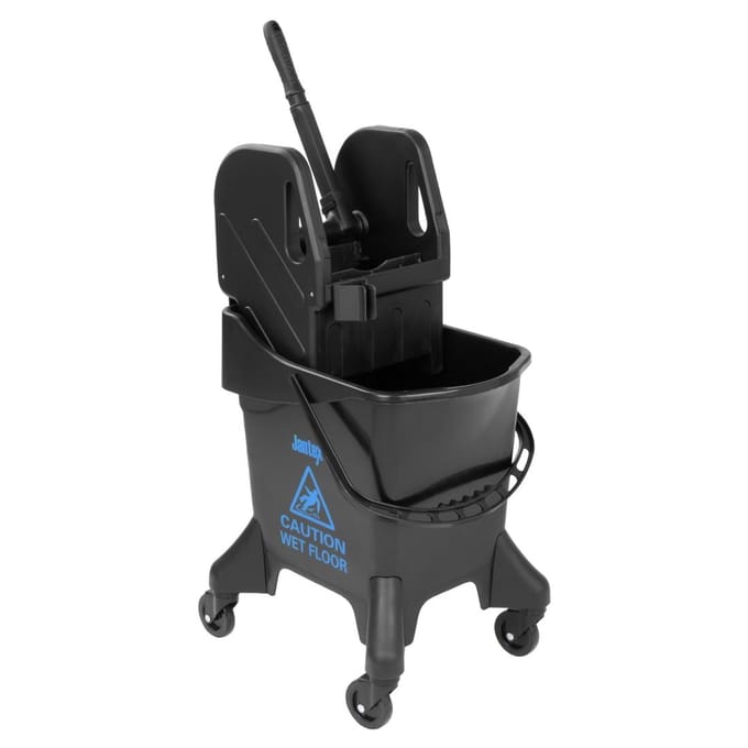 Jantex 20L Hoge mopemmer En Pers - blauw print