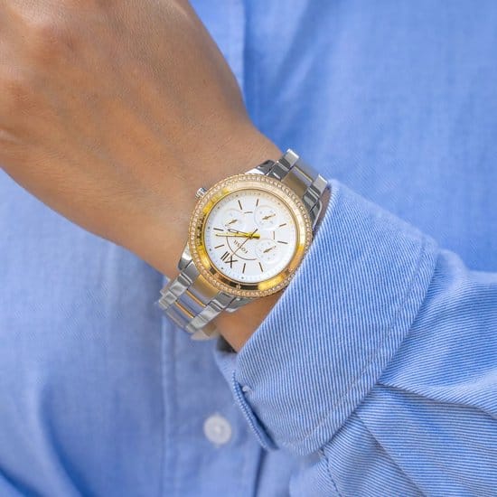 Fossil Stella Sport ES5107 Dameshorloge 37 mm - Goudkleurig