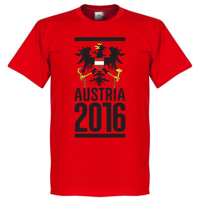 Oostenrijk Adelaar T-Shirt 2016 - L