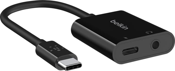 Belkin NPA004BTBK interface hub USB 3.2 Gen 1 (3.1 Gen 1) Type-C Zwart