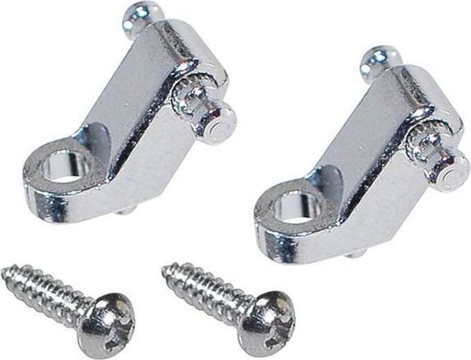 Fender 994911000 Chroom Snarengeleiders Set van 2 voor American Gitaren