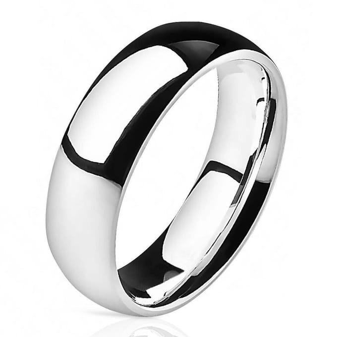 Sinterklaas - Ring Heren - Dames Ring - Ring Mannen - Mannen Ring - Ring Zilver - Zilveren Ringen - Titanium Ring