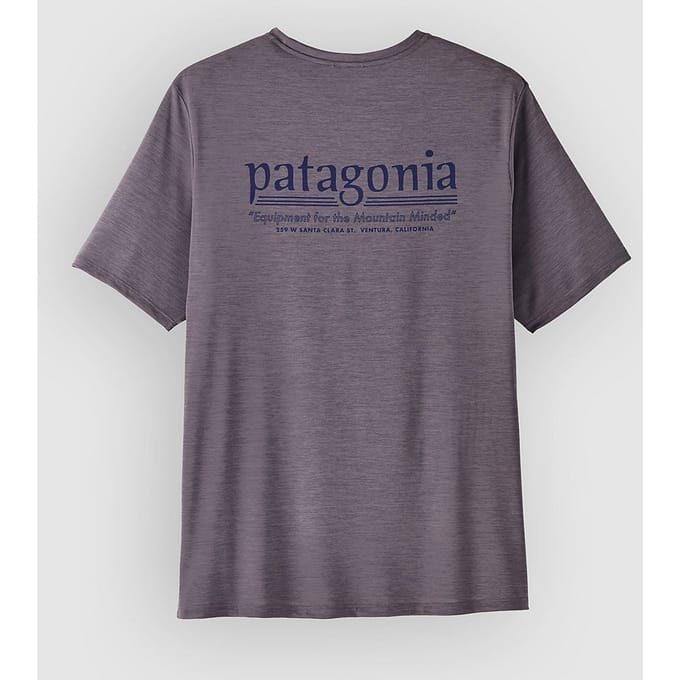 Patagonia Cap Cool Daily - Hut Tripper T-Shirt grijs